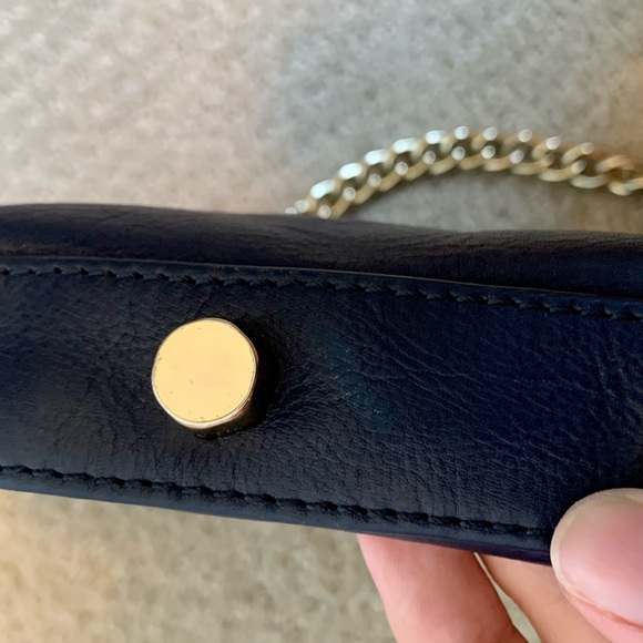 Rebecca Minkoff 3 Zip Navy Leather Crossbody - Picture 13 of 13